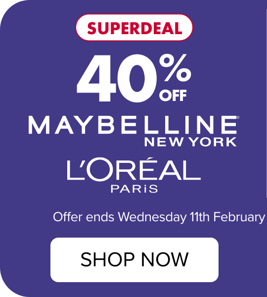 40% OFF Maybelline and Loreal Paris