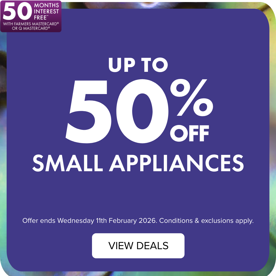 UP TO 50% OFF Small Appliances