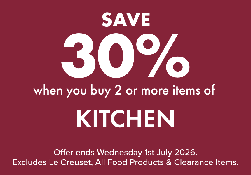 UP TO 50% OFF Kitchen