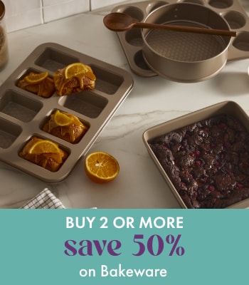BUY 2 or more SAVE 50% OFF Bakeware
