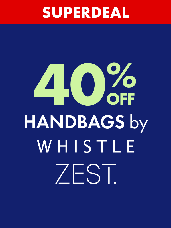 Superdeal 40% Off Women's Handbags by Whistle & Zest