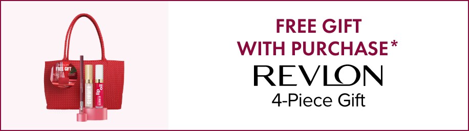 FREE GIFT WITH PURCHASE* Revlon 4-Piece Gift
