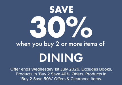 UP TO 50% OFF Dining