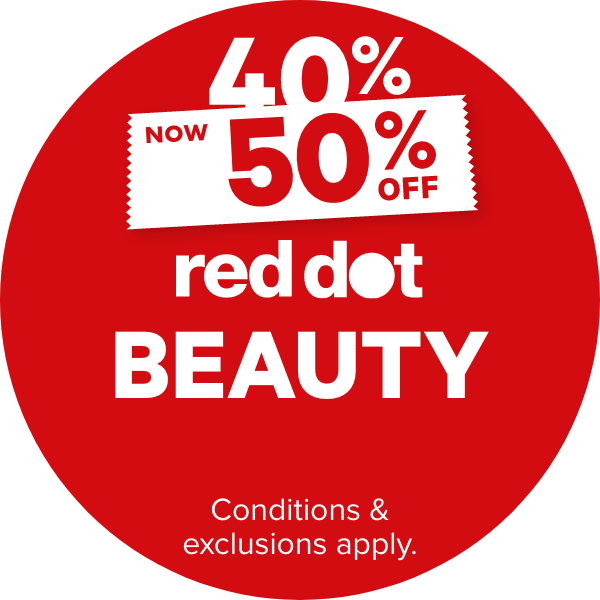 NOW 50% OFF Red Dot Beauty