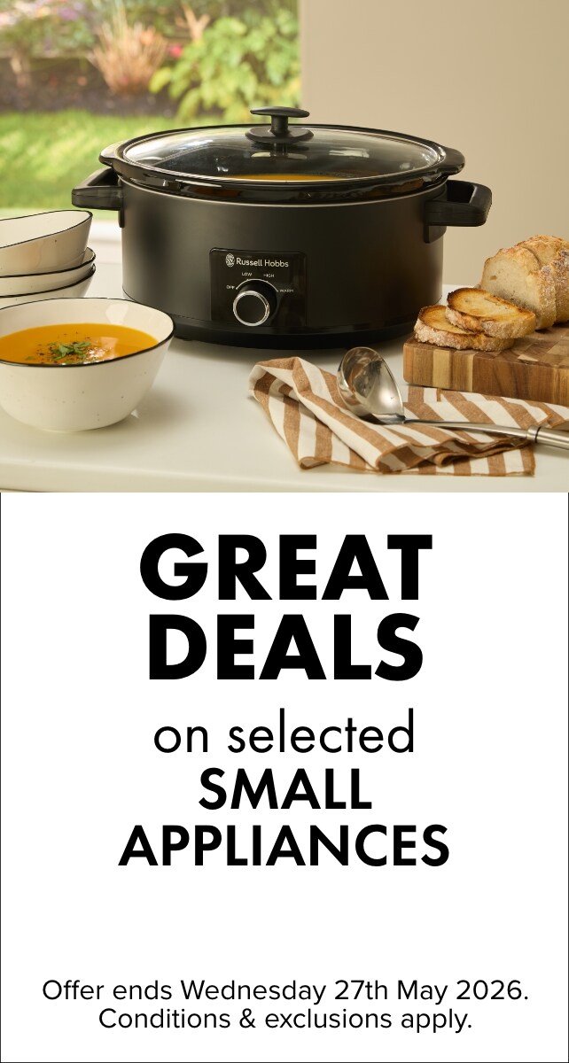 GREAT DEALS on selected Small Appliances