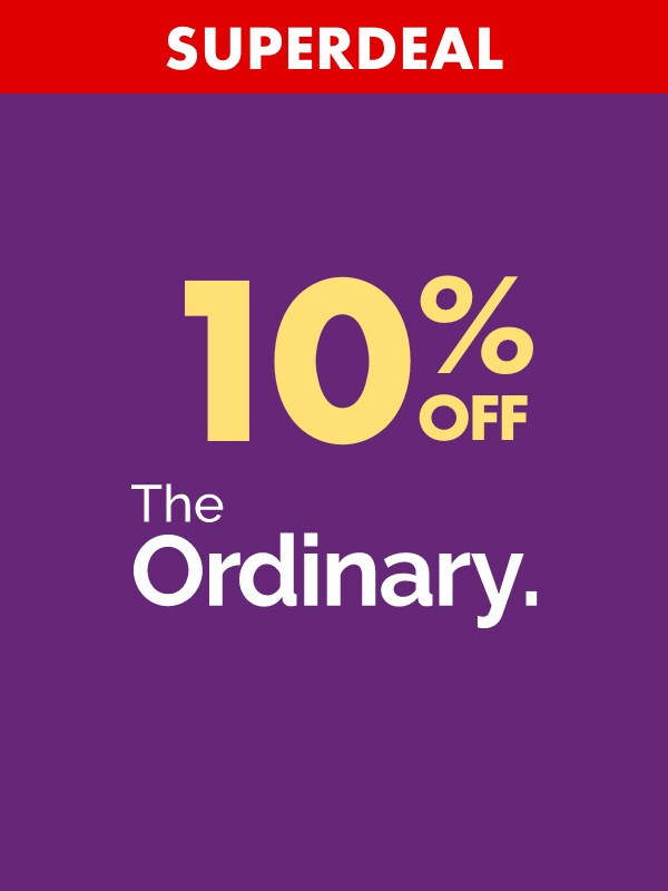 10% OFF The Ordinary