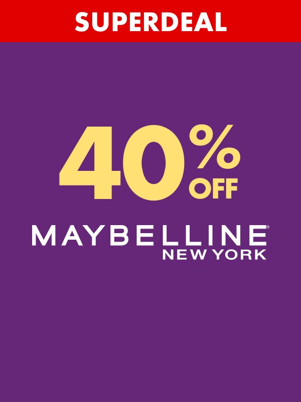 40% OFF Maybelline