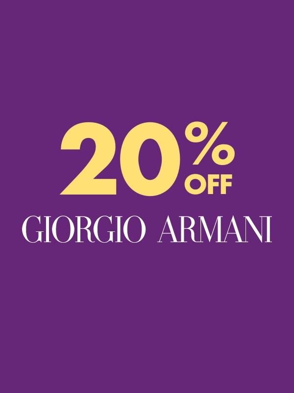20% OFF Giorgio Armani