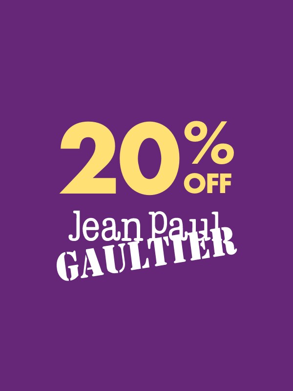 20% Jean Paul Gaultier