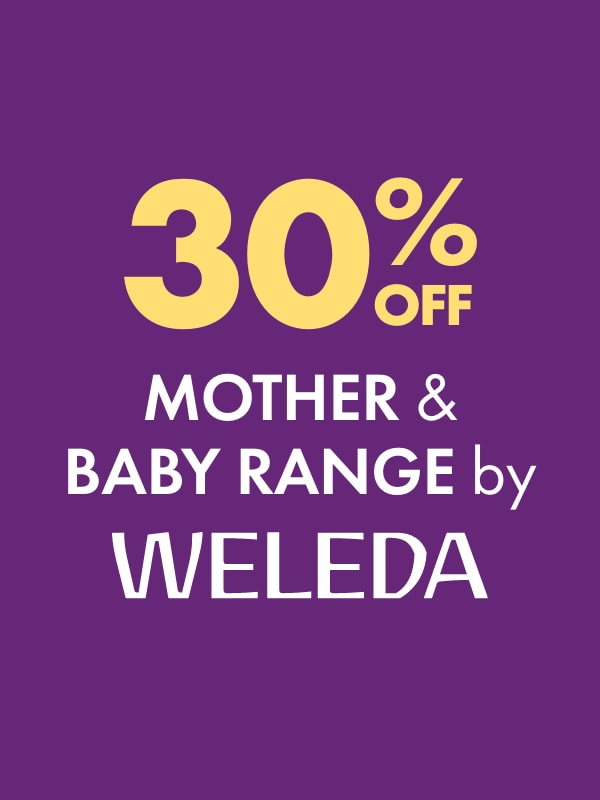30% OFF Weleda Mother & Baby Range