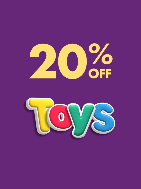 20% OFF Toys
