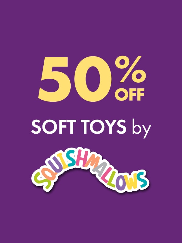 50% OFF Soft Toys by Squishmallows